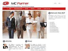 Tablet Screenshot of mcpartner.it